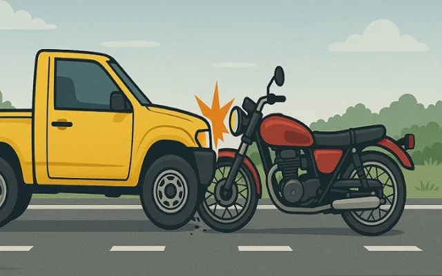 পিকআপের ধাক্কায় প্রাণ গেল স্বাস্থ্যকর্মীর