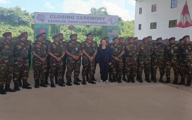 সিলেটে বাংলাদেশ-যুক্তরাষ্ট্র সেনাবাহিনীর যৌথ প্রশিক্ষণ ‘টাইগার লাইটনিং’ সম্পন্ন