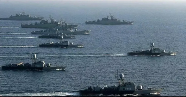 ইরান-রাশিয়া একসঙ্গে নৌমহড়া