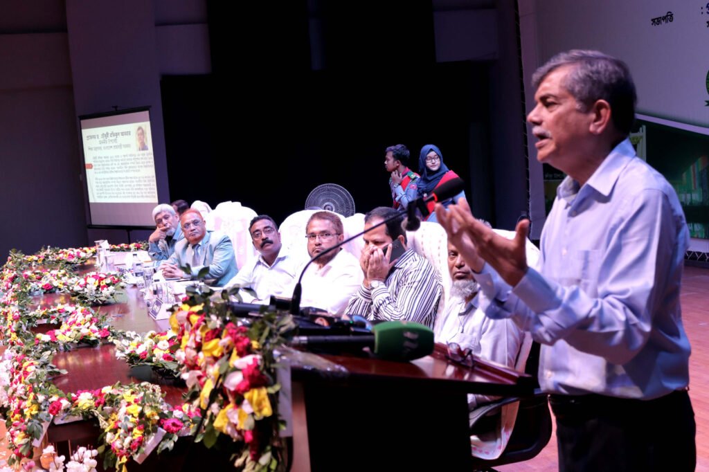 জুলাই ২৪ গণঅভ্যুত্থানের মাধ্যমে আমরা জাতি হিসেবে পুনর্জন্ম লাভ করেছি: শিক্ষা উপদেষ্টা