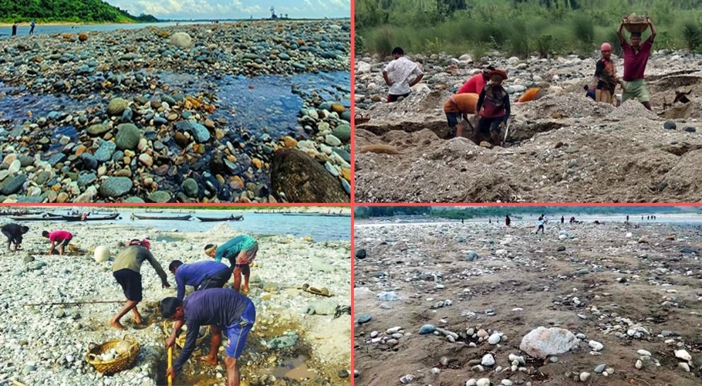 দেশ-বিখ্যাত পর্যটনকেন্দ্র সাদাপাথরের পাথর লুটের ঘটনা তদন্ত এখনো শেষ হয়নি