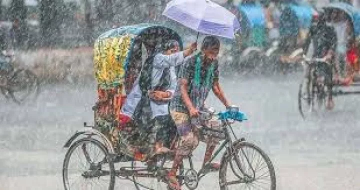 বিভিন্ন অঞ্চলে বজ্রবৃষ্টিসহ বৃষ্টি  সহ সিলেটে আগামী ৫ দিন বজ্রবৃষ্টির পূর্বাভাস