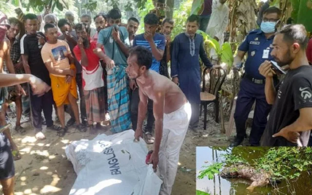 নবীগঞ্জ পৌর এলাকার পুকুর থেকে  নিখোঁজের তিন দিন পর যুবকের লাশ উদ্ধার করেছে পুলিশ
