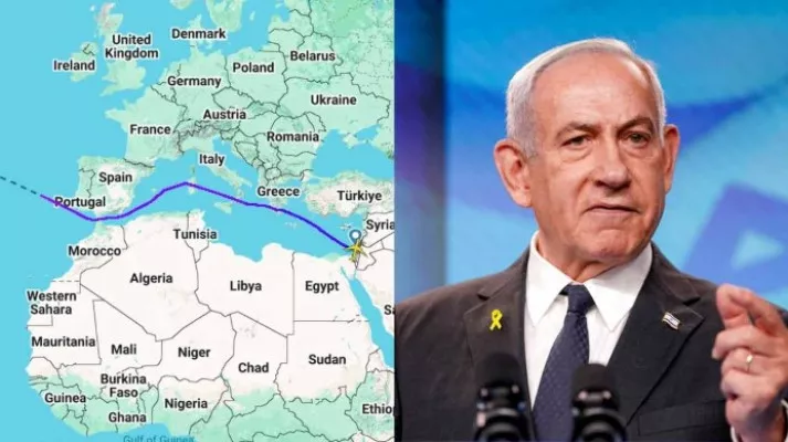 গ্রেফতারের ভয়ে ইউরোপের দেশগুলোর আকাশসীমা এড়িয়ে গেলেন নেতানিয়াহ